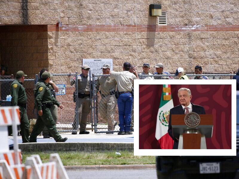 «Nos duele mucho, lo lamentamos»_ López Obrador tras el tiroteo en Uvalde, Texas (1)