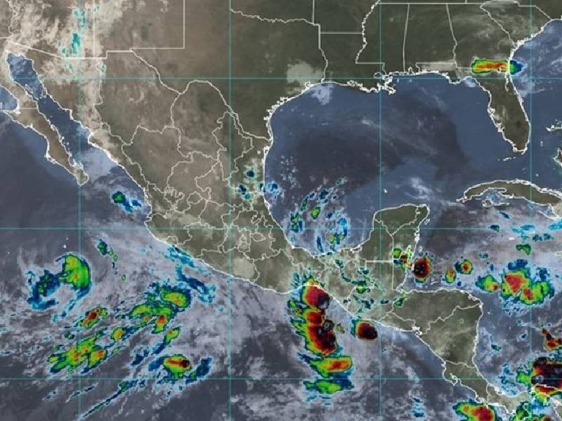 Depresión tropical "Celia" deja fuertes llevias en la Península de Yucatán