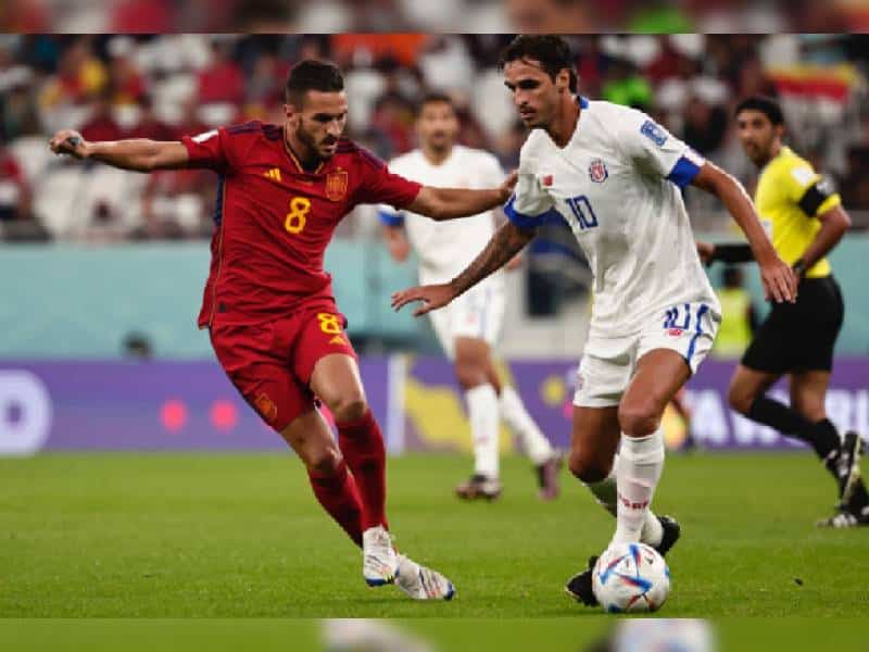 Golea España a Costa Rica en su primer partido de Qatar 2022