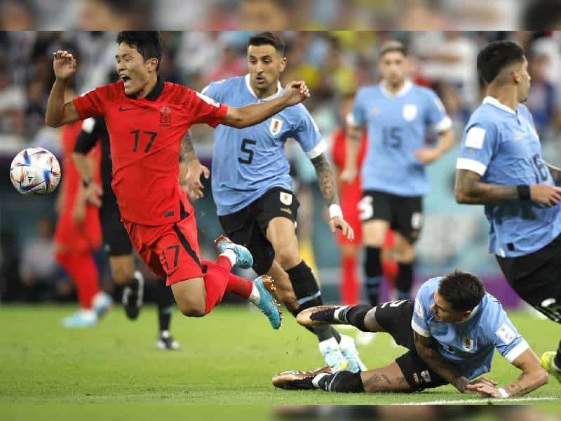 Los palos le negaron la victoria a Uruguay sobre Corea del Sur