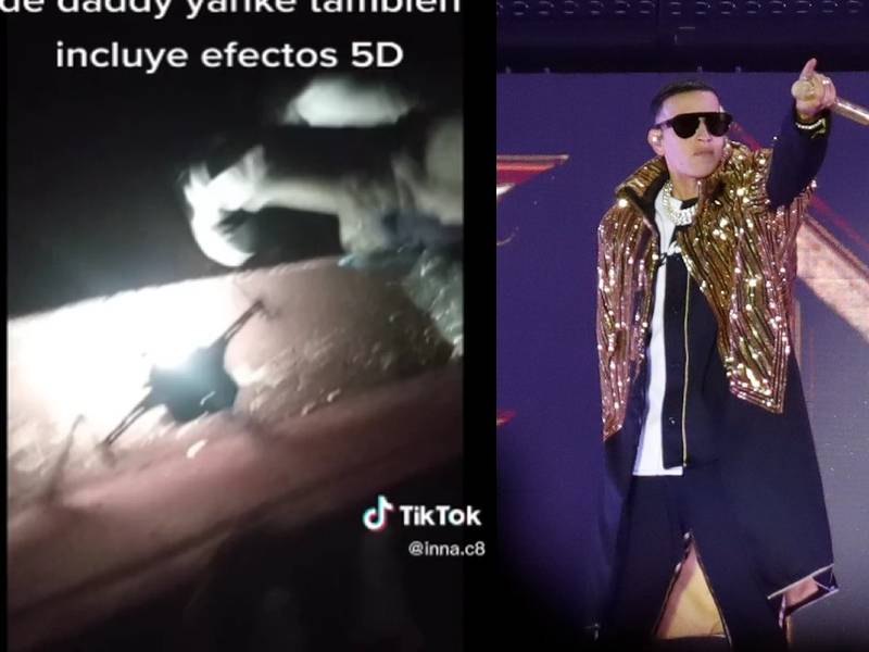 Cae dron a asistentes del concierto de Daddy Yankee