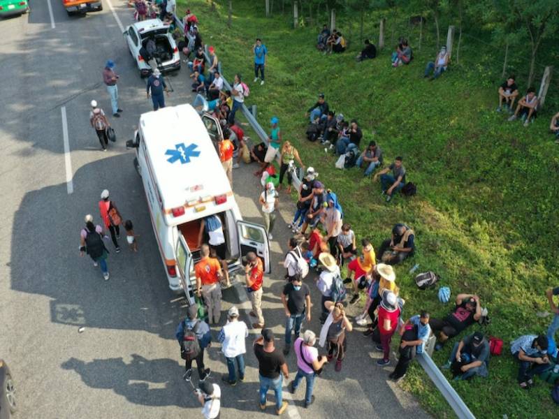 Mil 479 migrantes han abandonado la caravana