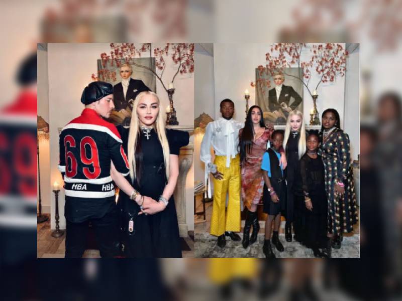 Madonna se retrata con su familia luego de sus polémicas en Instagram