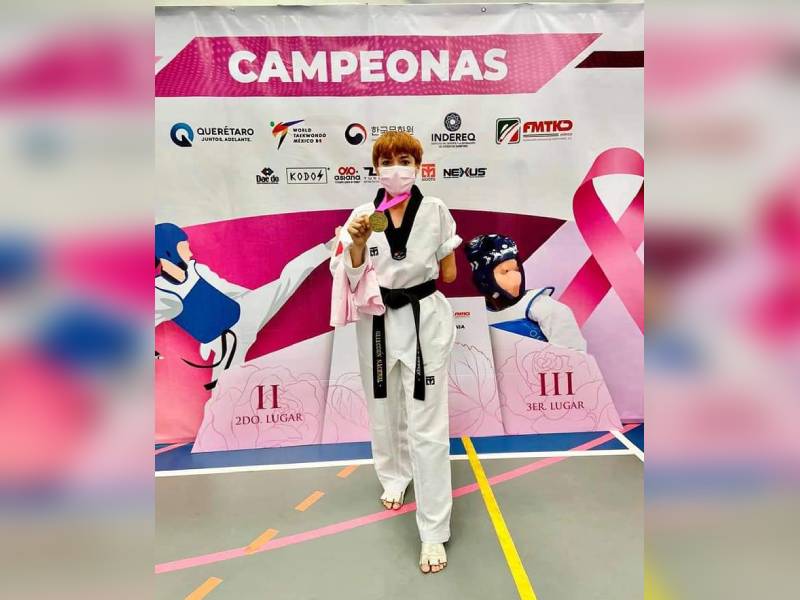 Atleta paralímpica yucateca representará a México en Taekwondo
