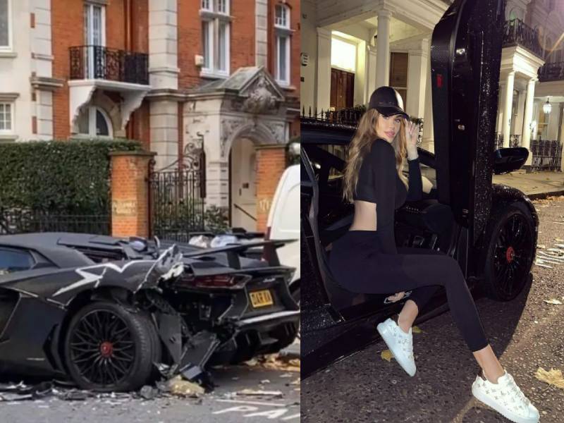 Le destruyen Lamborghini a influencer ¡Tenía 2 millones de piedritas!