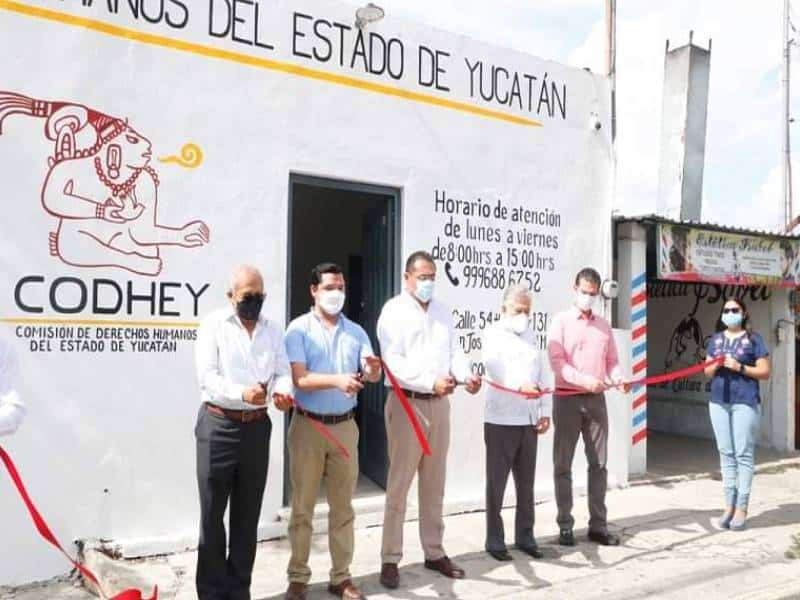 Derechos Humanos inaugura oficina al sur de Mérida