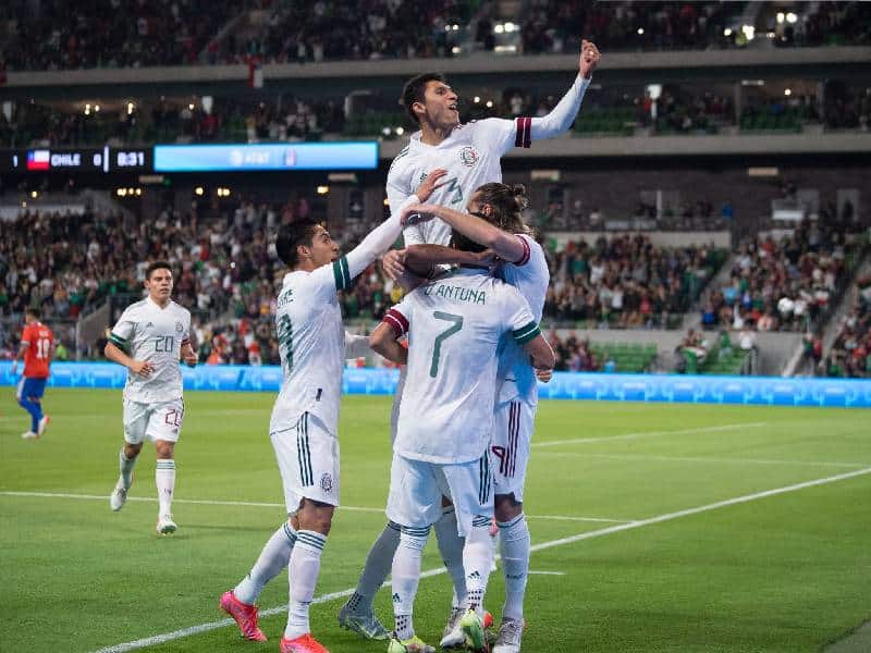 México empata ante Chile, en partido amistoso