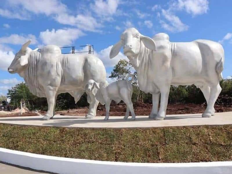 Monumento Identidad, un homenaje a la ganadería de Tizimín