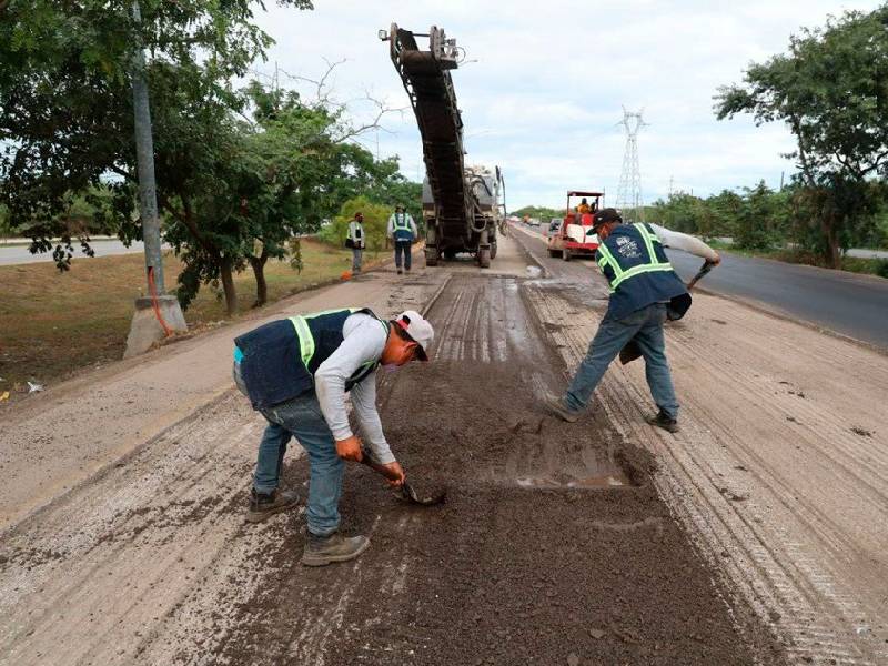 En Mérida buscan realizar repavimentación en 10 km del periférico