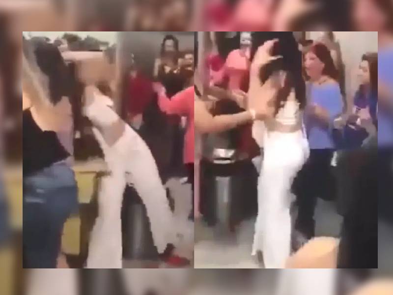 Se arman los golpes entre mujeres tras un regalo de lencería 