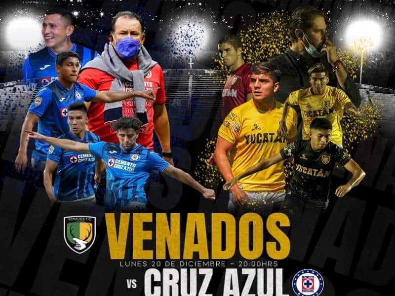 Venados de Yucatán anuncian duelo amistoso contra el Cruz Azul