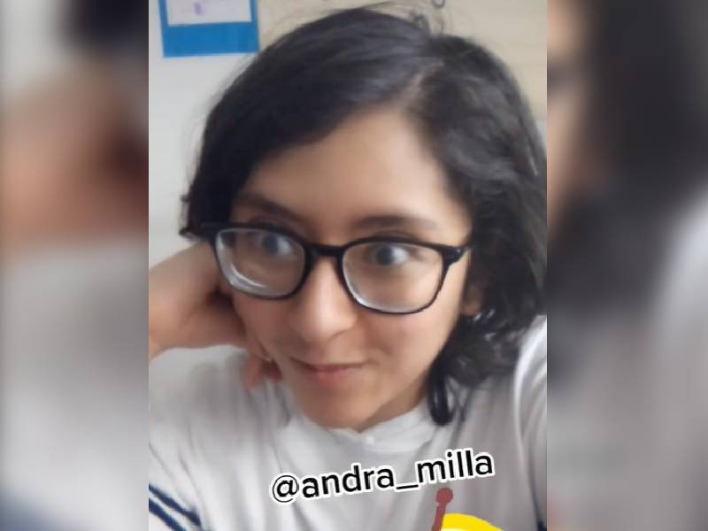 Andra la “compañere” pide ayuda para recuperar su cuenta de TikTok