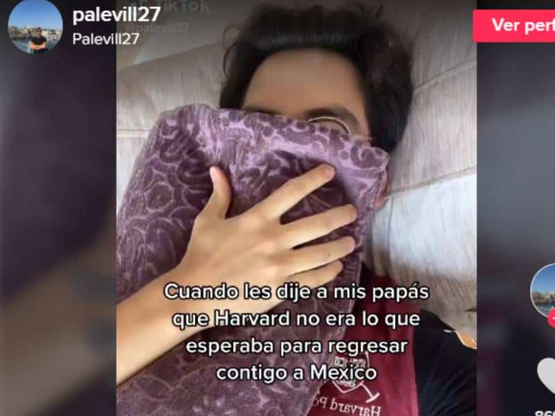 Mexicano se vuelve viral al abandonar Harvard por su exnovia