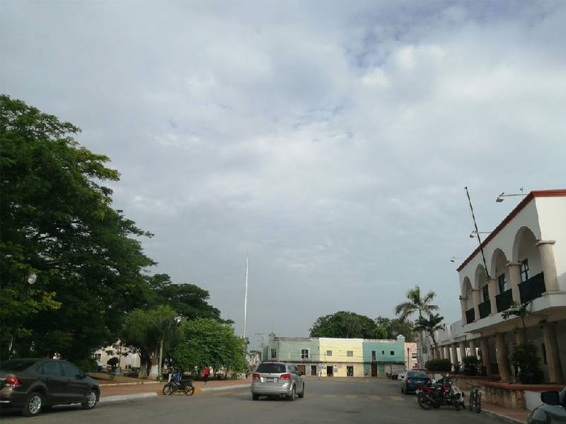 lluvias y chubascos en la Península de Yucatán