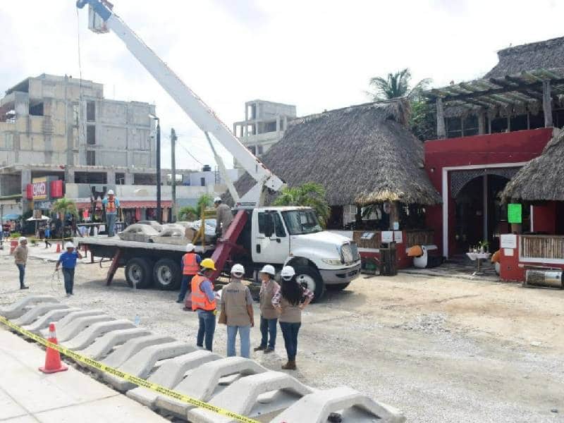 Encuentran ancla antigua en malecón de Progreso