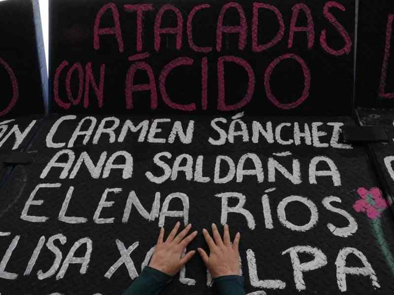 Impunes 94% de casos de ataques con ácido a mujeres, activistas