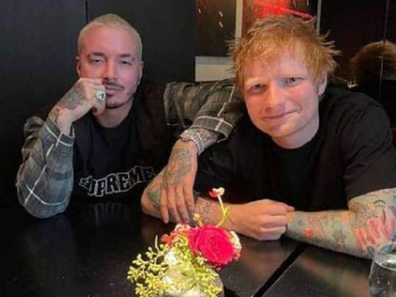 J Balvin y Ed Sheeran anuncian colaboración en español