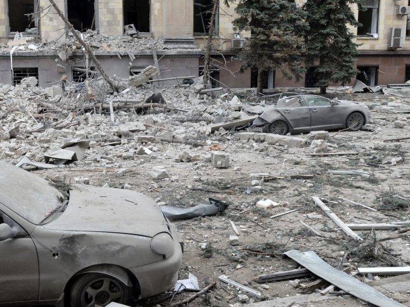 Nueve muertos en ataque ruso contra ciudad ucraniana de Chernigov