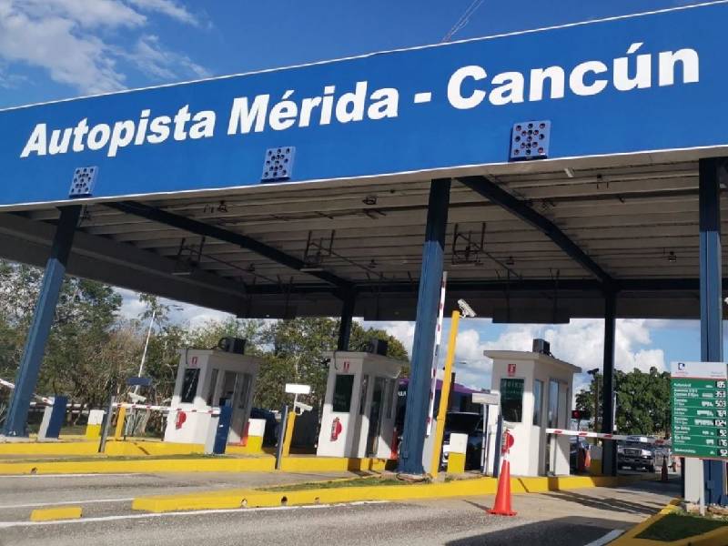 Buscan menos peaje en la Mérida-Cancún