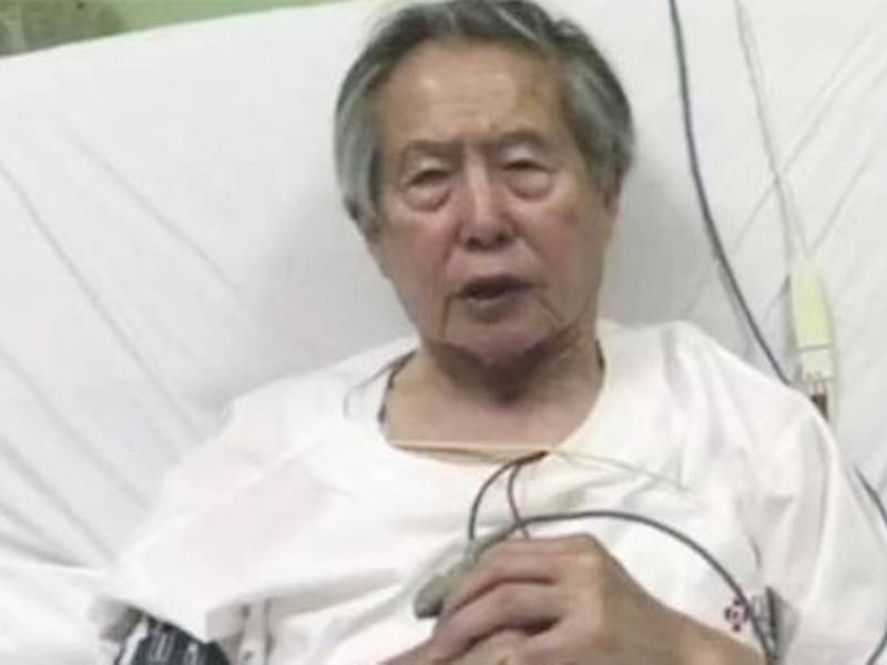 Alberto Fujimori hospitalizan