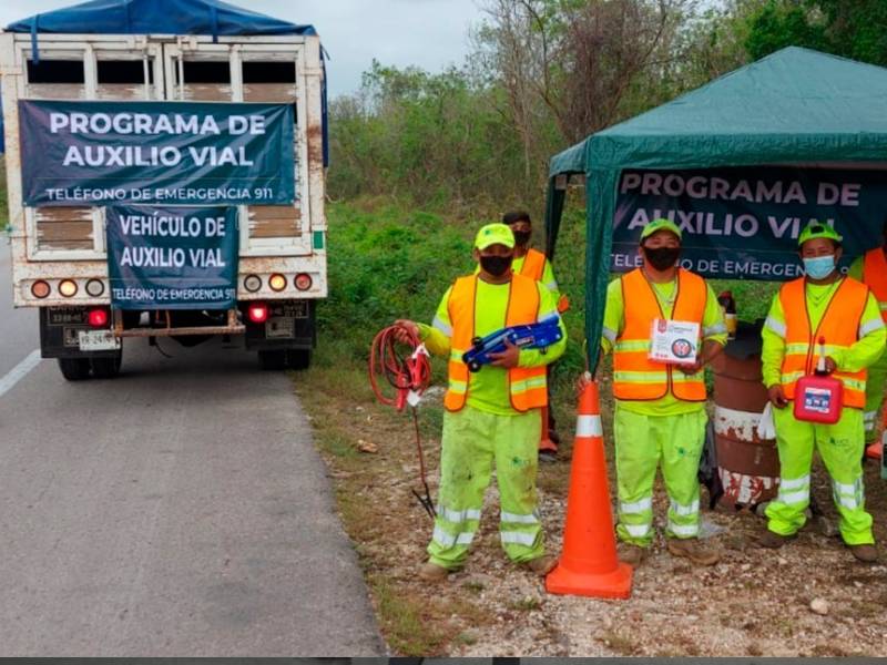 En marcha operativo de auxilio vial 2022