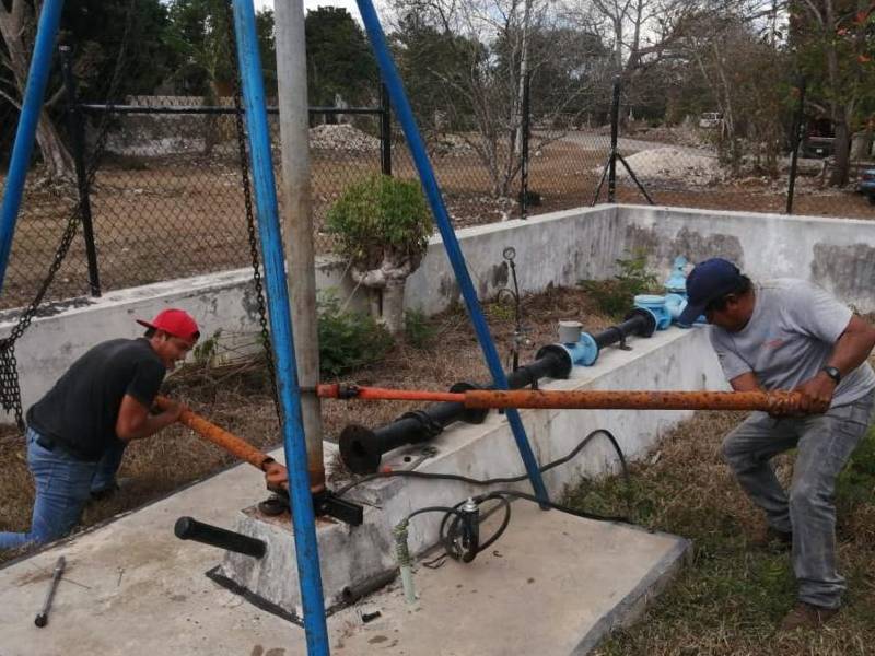 Trabajan en Umán para brindar agua con calidad