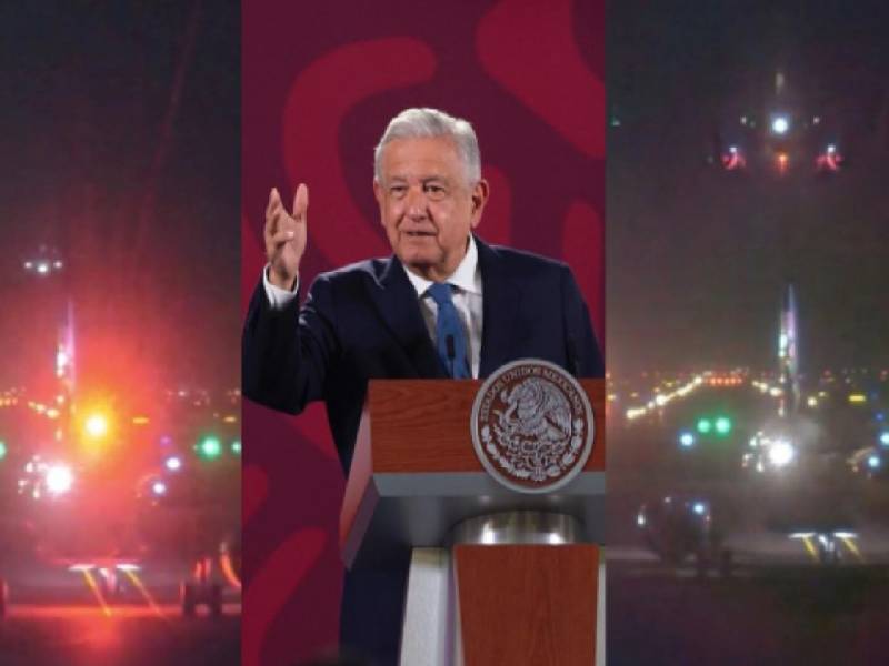 “No hay peligro»_ dice AMLO sobre incidente entre dos aviones de Volaris en AICM