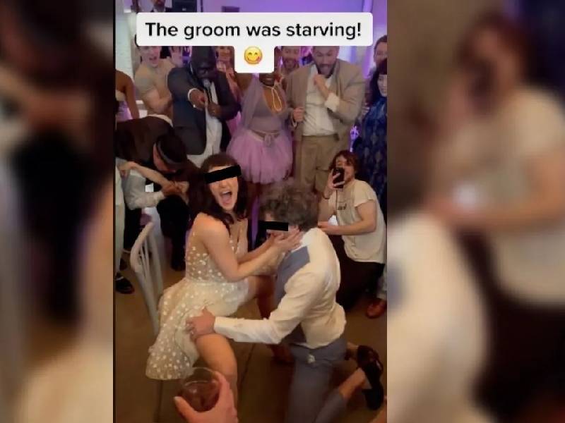 Recién casados hacen baile supersexy y se hace viral en TikTok