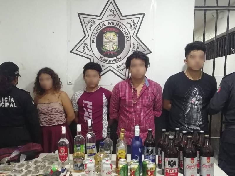 Suspenden fiesta clandestina en Kanasín