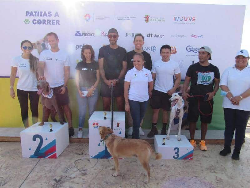 Fomentan la convivencia con carrera de mascotas