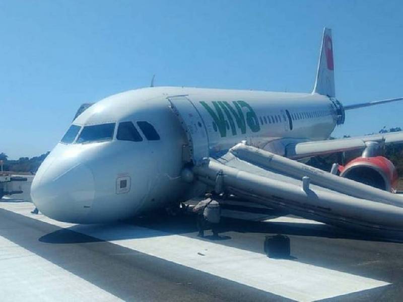 Avión de VivaAerobus se confunde de pista en Aeropuerto de Chicago