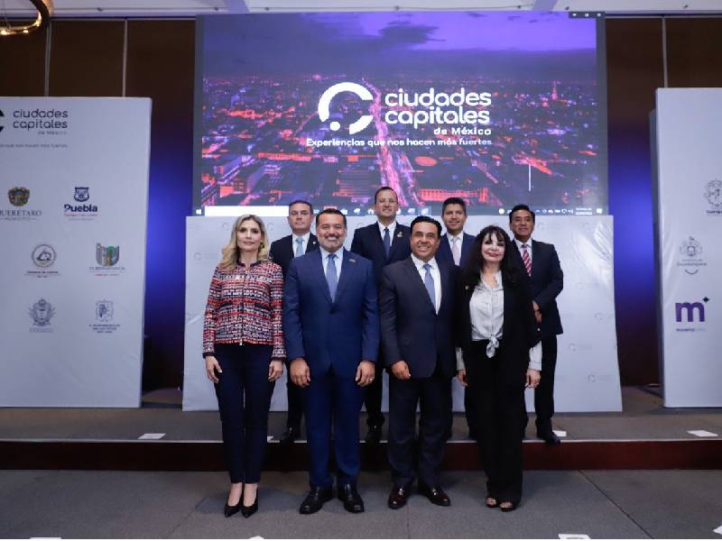 Nuevo encuentro de las y los alcaldes de la Asociación de Ciudades Capitales de México