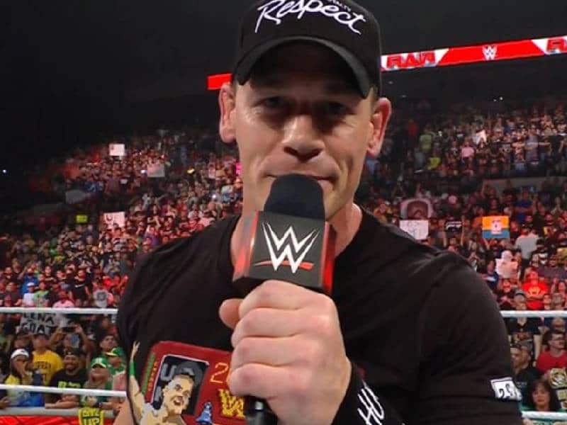 ¡Regresó! John Cena celebra 20 años de su debut en WWE