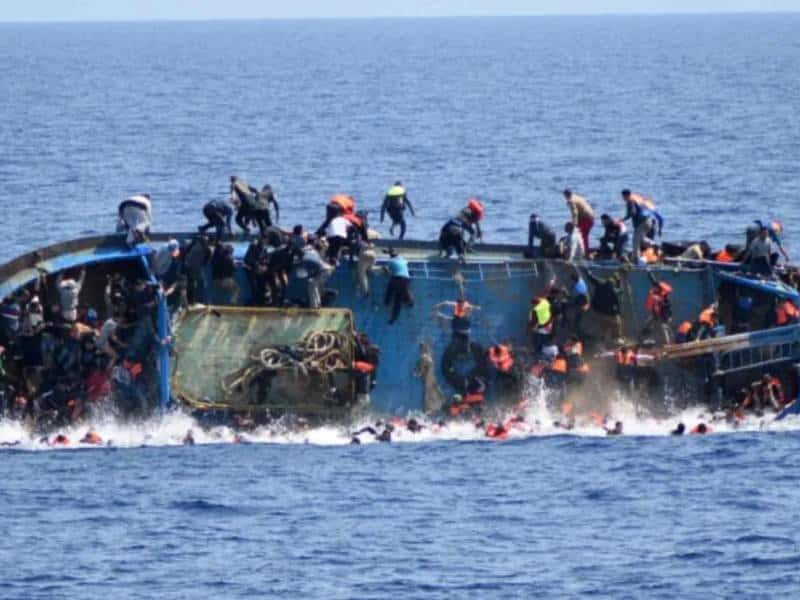 Nueva tragedia migrante_ Mueren 22 tras naufragio