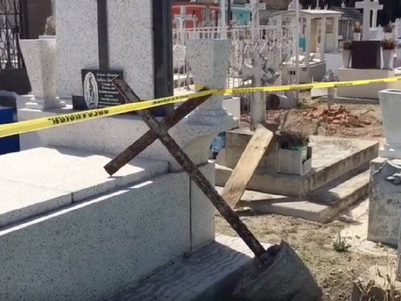 Abandonan cuerpo en tumba de Guadalajara