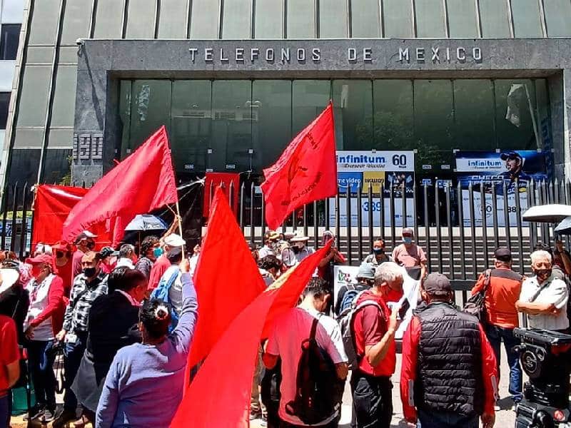 Se suma la entidad a huelga de Telmex