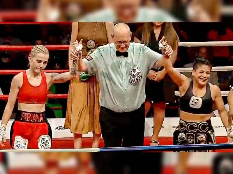 Elizabeth López empata con la campeona checa Fabiana Bytyqi