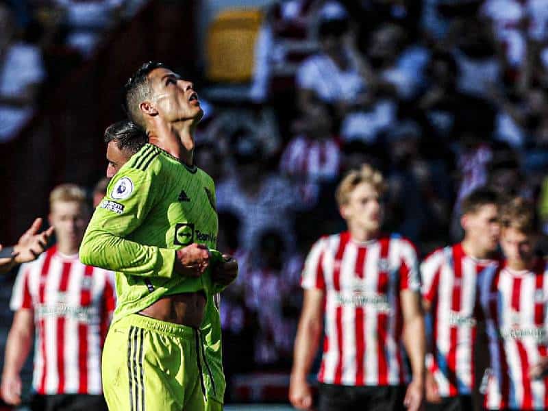 Brentford destroza al Manchester United de Cristiano Ronaldo; goleada histórica