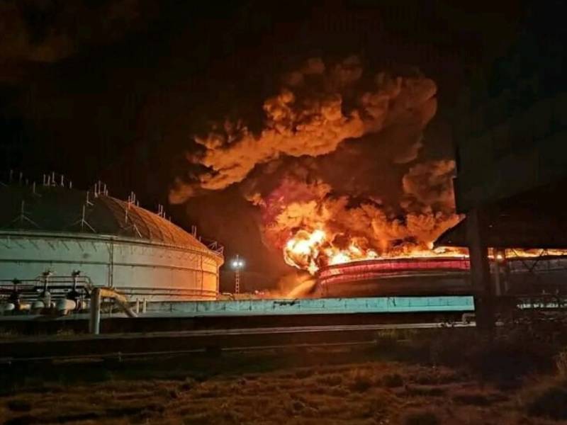 Cuba_ cae rayo en tanque de petróleo y provoca incendio; hay más de 70 heridos (1)