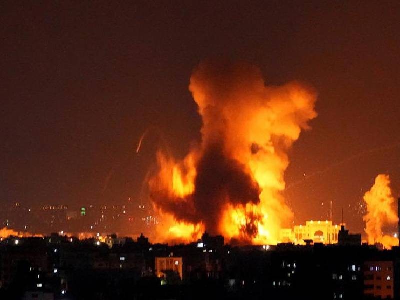 Bombardeos israelíes contra Gaza y cohetes de la Yihad Islámica contra Israel