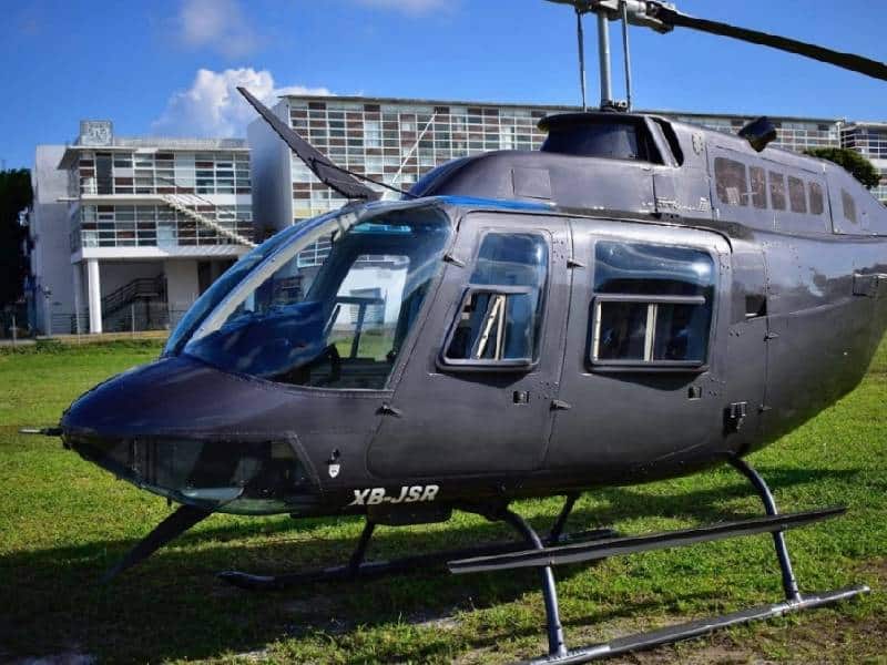 ¿Qué se sabe del robo de un helicóptero Bell del AICM?
