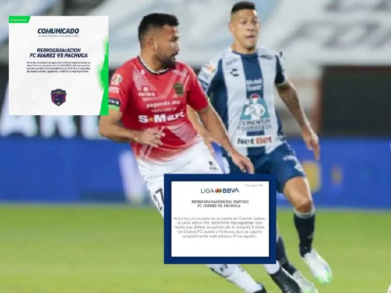 Liga MX reprograma juego Bravos contra Pachuca de la jornada 8