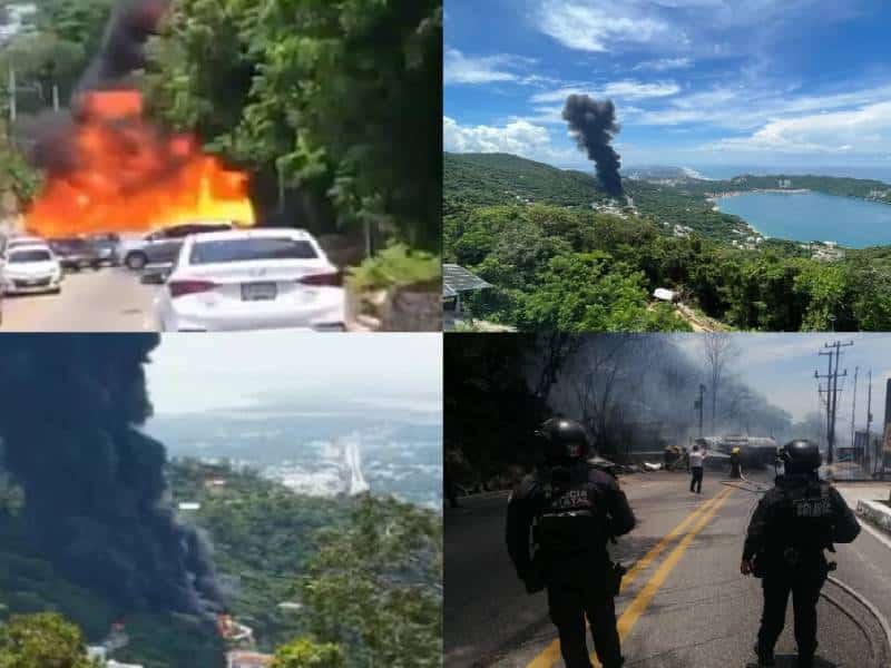 Explota pipa de combustible en Acapulco; hay un muerto y 5 lesionados