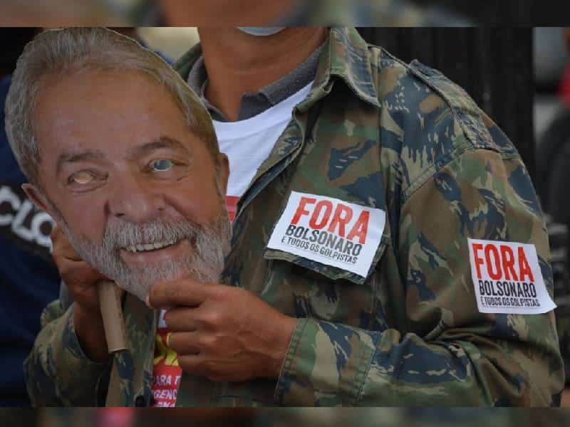 Bolsonaro y Lula da Silva; los rostros que dividen a Brasil