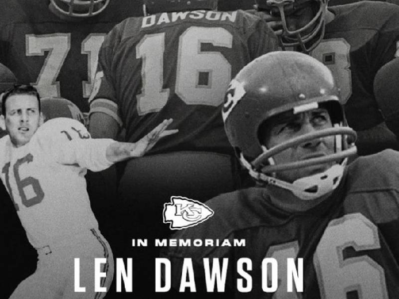 NFL: Fallece Len Dawson, legendario quarterback de Kansas City Chiefs