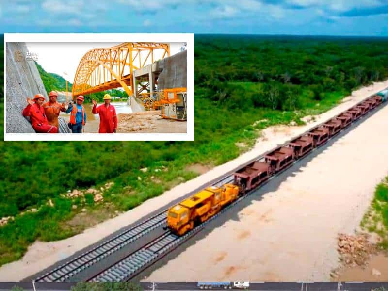 Comienza la construcción de un puente en la Mérida-Cancún por el Tren Maya