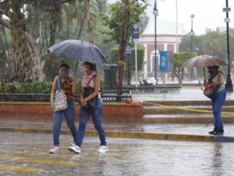 Se espera un jueves con lluvias fuertes en Yucatán