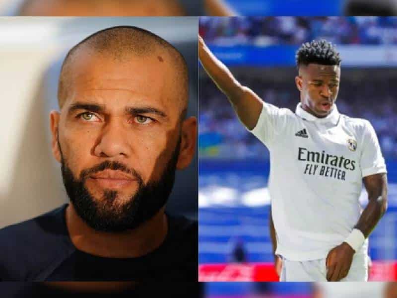 Dani Alves defiende a Vinicius Jr. tras ataques racistas