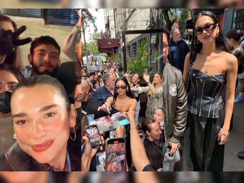 ¡Dua Lipa ya está en México y está recorriendo la CDMX!