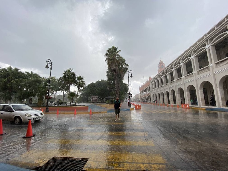 Lluvias con chubascos en la Península